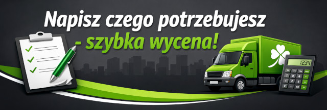 Formularz zapytania dla profesjonalnej wyceny usługi przeprowadzki.