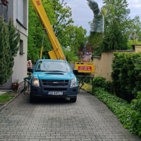 Usługa zniesienia z auto-windą - Katowice